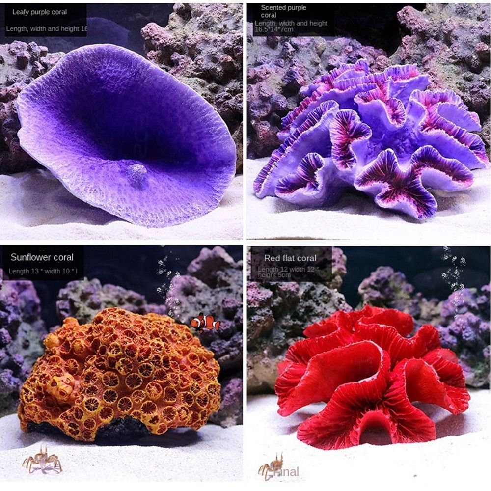 樹脂製人工サンゴ模型 風景製作 シミュレーション水槽装飾 デ - Marine Coral のレビューと価格