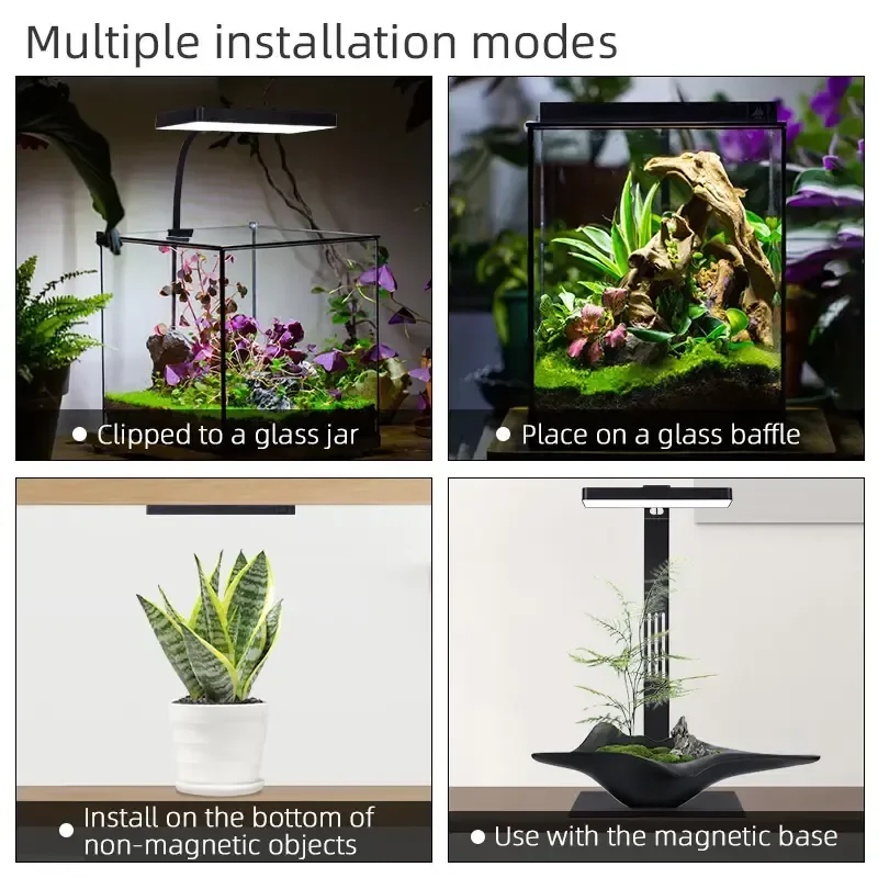 WEEK AQUA USB 水族館ライト 植物の成長 フルス - Aquarium Marine Lights のレビューと価格