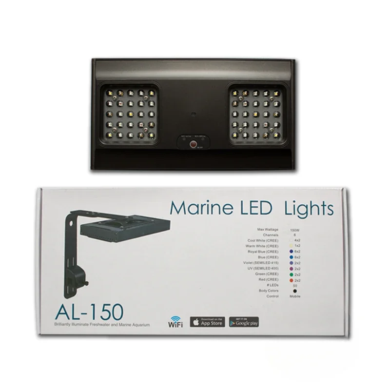 新型Jebao WIFI LEDサンゴライト マリンリーフラ - Reef Lighting のレビューと価格