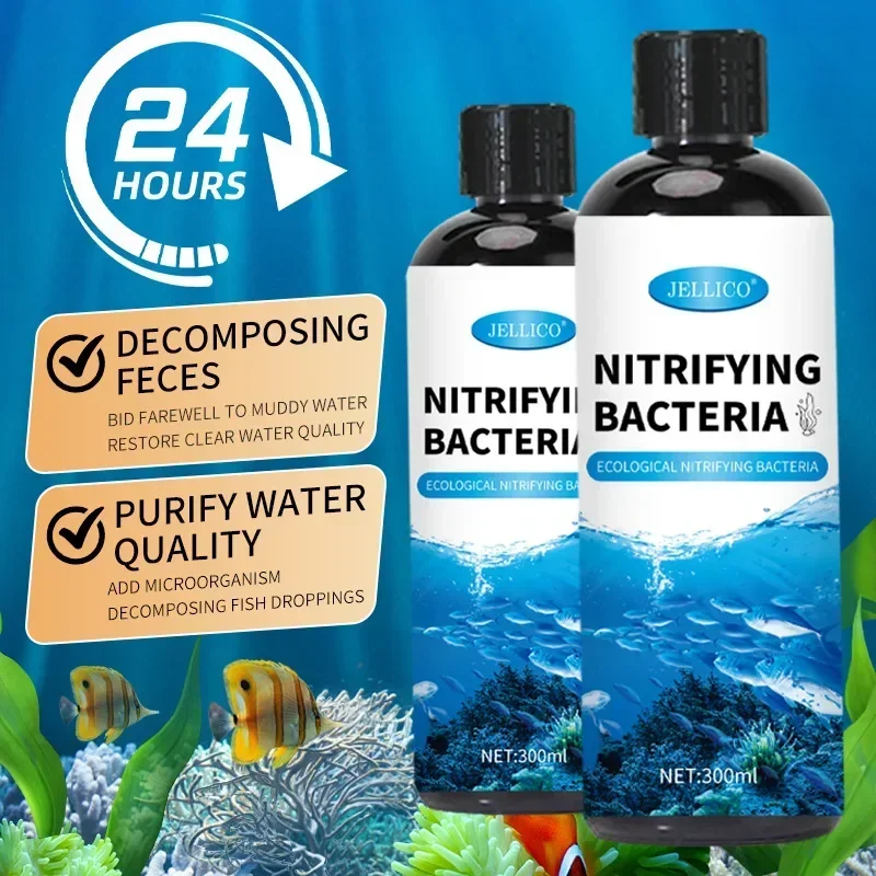 硝化菌液体水槽浄水器水族館養魚医療用品金魚鉢水処理製品 - Ocean Aquarium のレビューと価格