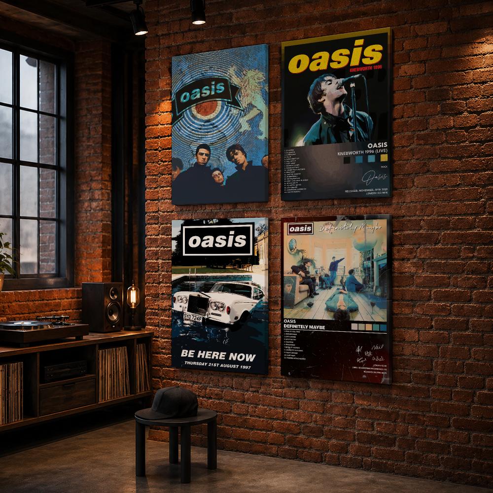 O-Oasisロックバンドのアルバムをモチーフにした、木製の - Live Rock のレビューと価格