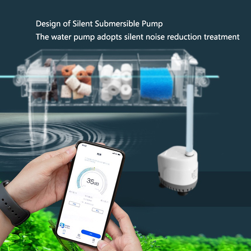 水槽滝フィルターボックス壁掛け内蔵サイレント循環浄水器水族館 - Reef Tank Filter のレビューと価格