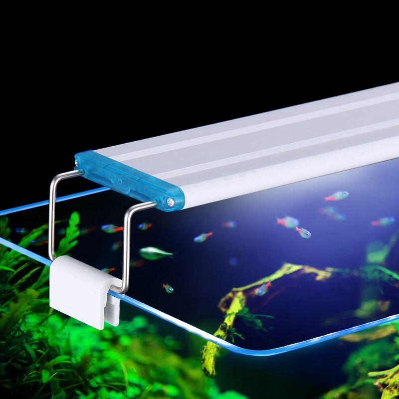 防水クリップ付きランプ拡張可能水槽用水槽用スーパースリムle - Aquarium Marine Lights のレビューと価格