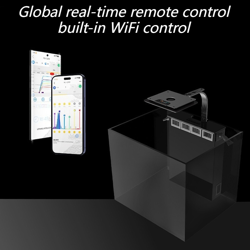 LED海水ライトスマート温度制御WiFi制御水槽サンゴランプ - Reef Lighting のレビューと価格